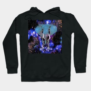 Elephant and Stars Fantasy Hoodie